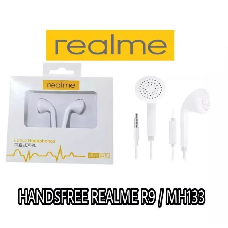 Headset REALME R9 Handsfree Earphone REALME Stereo MH133