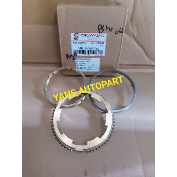 RING SYNCRONIS SYNCROMIS SET MITSUBISHI CANTER PS125 OKAYAMA