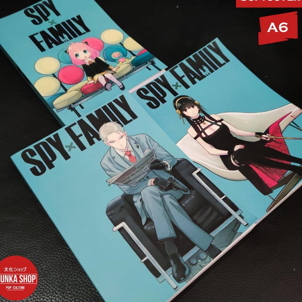 

(V-K2K(») Pocket Note Anime Spy X Family berkualitas