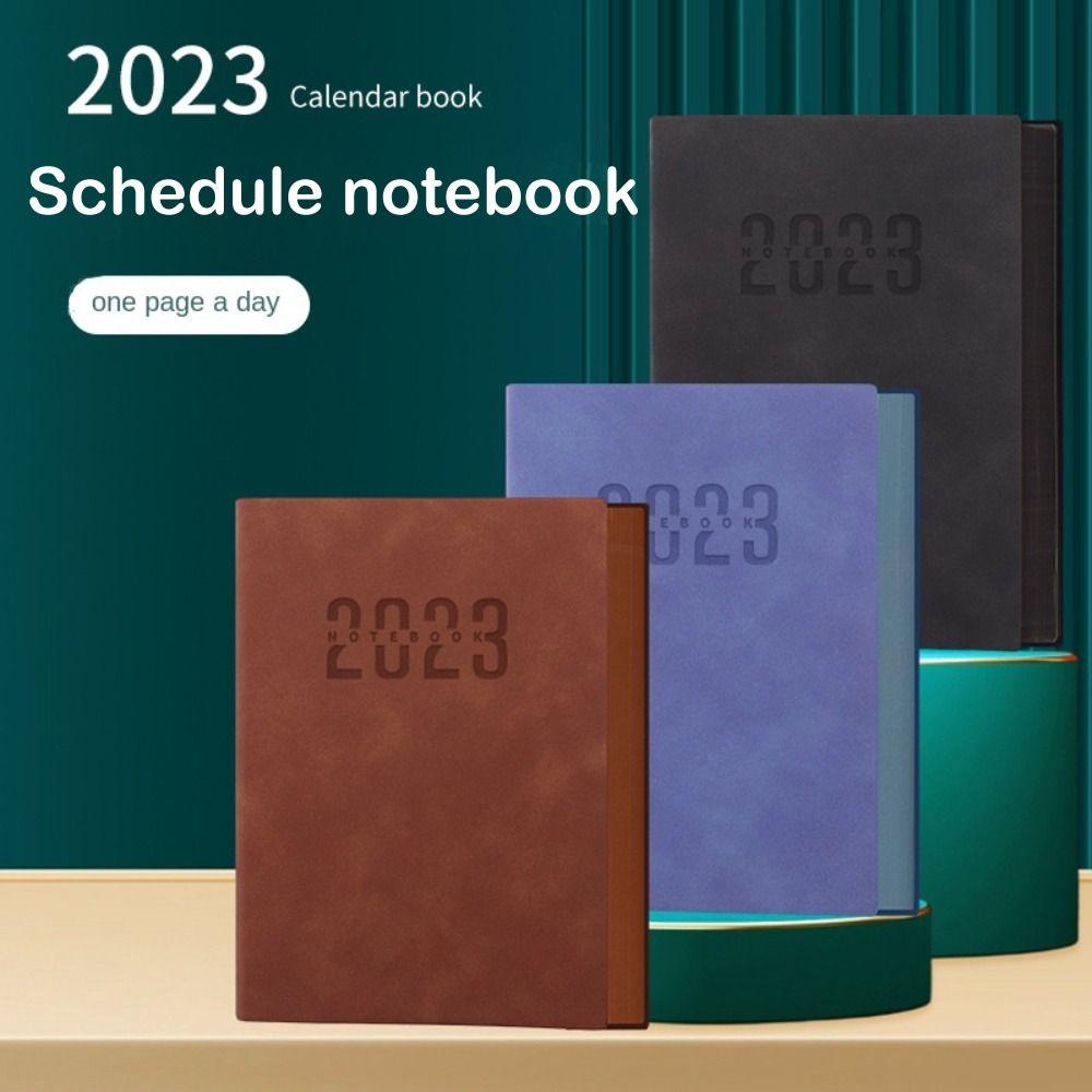 Lanfy 2023a5 Notebook 365hari Kualitas Tinggi Perencanaan Kerja Alat Kantor Jadwal Organizer Diary Jurnal Agenda Notepad