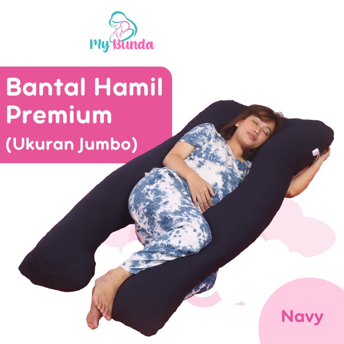 Bantal Bantal Hamil Bantal Ibu Hamil Bantal Hamil Dan Menyusui Biru Dongker
