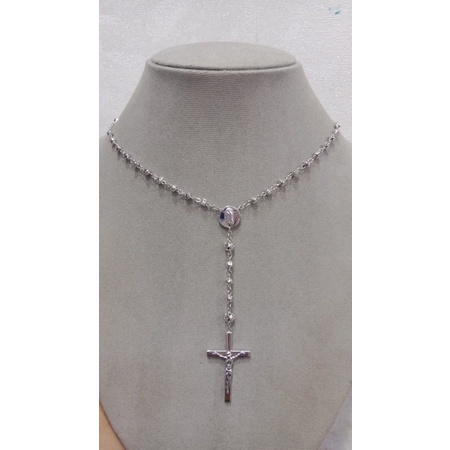 KALUNG  EMAS ASLI PANJANG ROSARIO ROSARY CHAIN