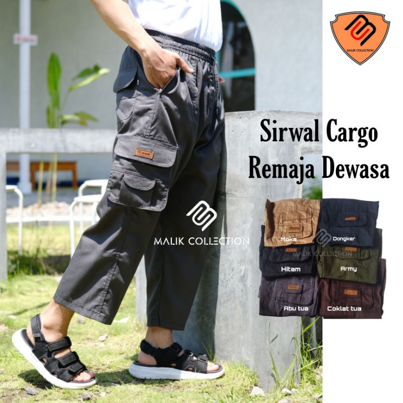 Celana Cargo Pria Laki Laki Dewasa Sirwal Cargo Dewasa M L XL XXL jumbo
