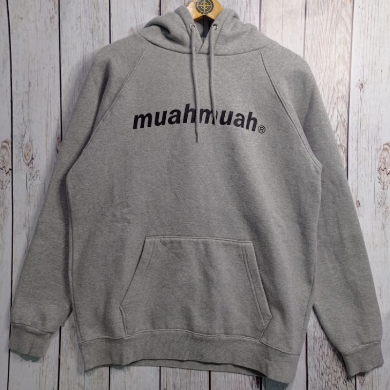 Hoodie muahmuah second original 1