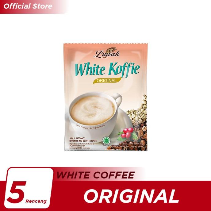

Kopi Luwak White Koffie Original 10x20gr (Renceng) - 5 Pcs
