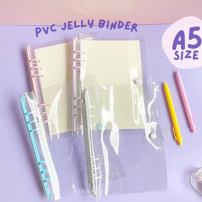 

Binder PVC Jelly A5 6 Ring Warna [Baca Deskripsi]