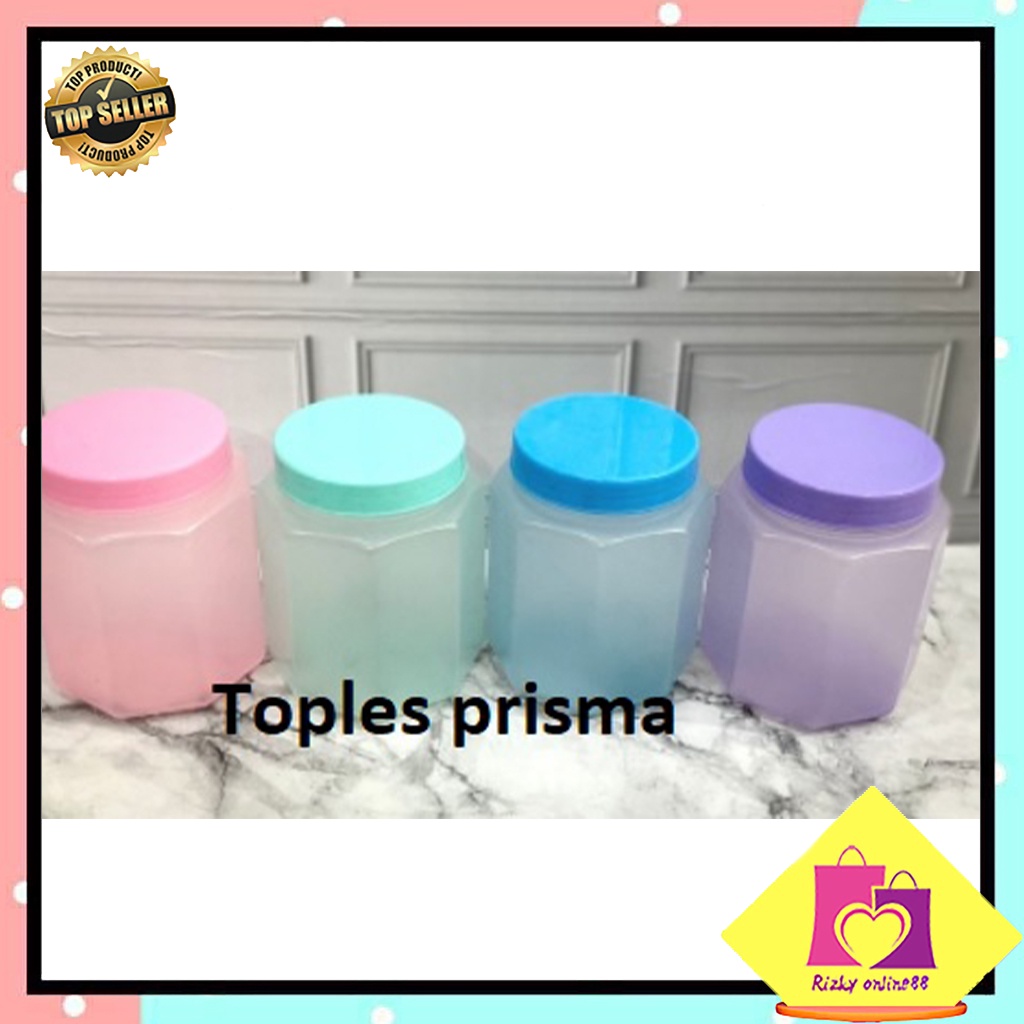 Rizkyonline88 Toples makan prisma segi toples serbaguna 8 SW 608