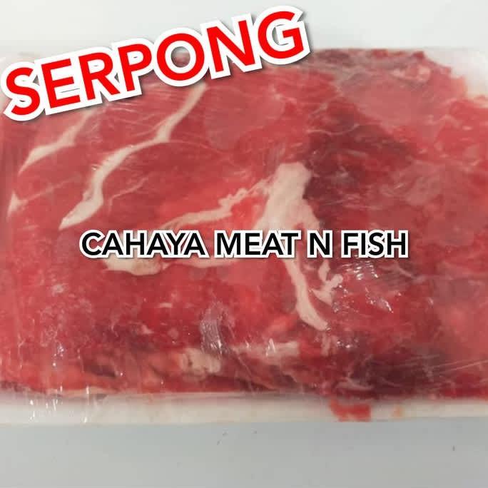 

Loy011- Beef Slice - Daging Sapi Import Sukiyaki Yakiniku Shabu 1Kg Lapakaminahh