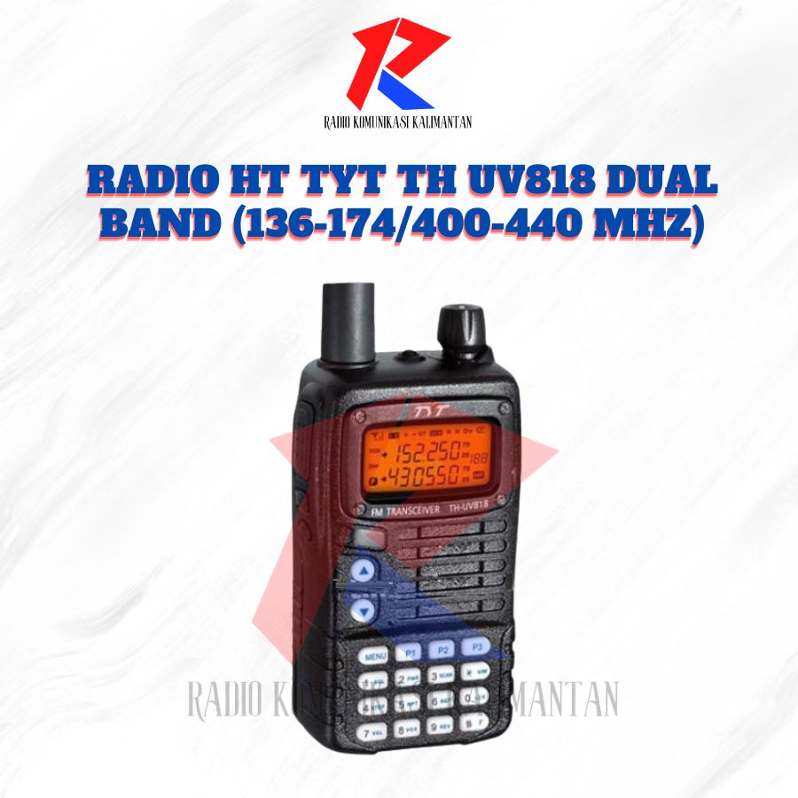 RADIO HT TYT TH UV818 DUAL BAND (136-174/400-440 MHZ)