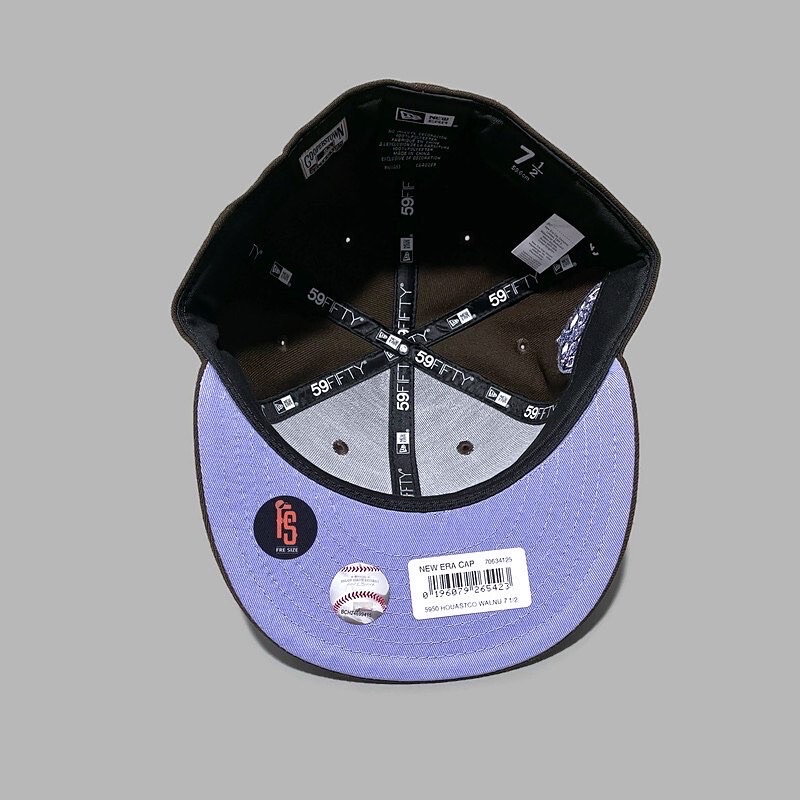 TOPI NEW ERA ORIGINAL 5950 ASG 1986 HOUSTON ASTROS WALNUT UV LILAC