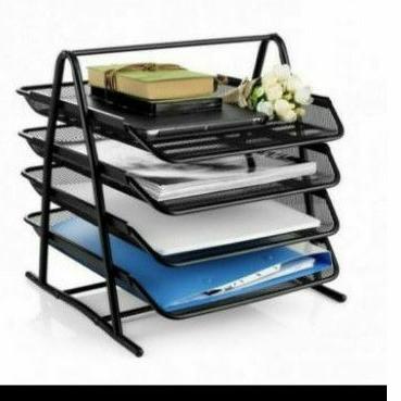 

»»» Tray Besi 4 Susun Vtec / Rak Dokumen Besi 4 Susun