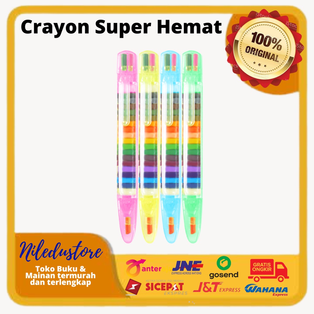 

Crayon Super Hemat - Crayon Bongkar Pasang
