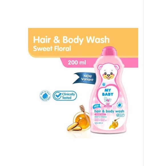 MY BABY HAIR AND BODY WASH 200 ML