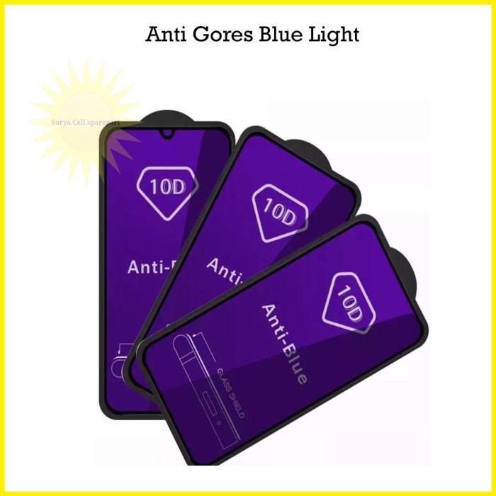 Anti Gores Blue Light Xiaomi Pocophone M5 Poco M5s