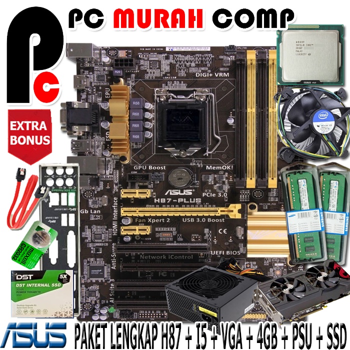 Mainboard Mobo Motherboard LGA 1150 H87 ATX