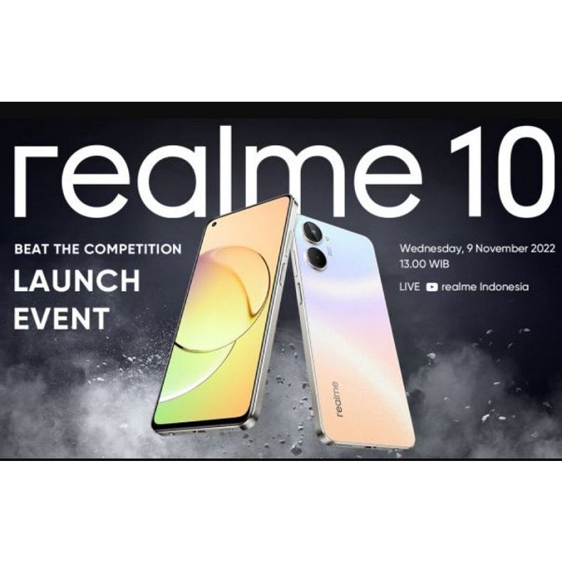 realme 10 ram 8/256gb garansi resmi