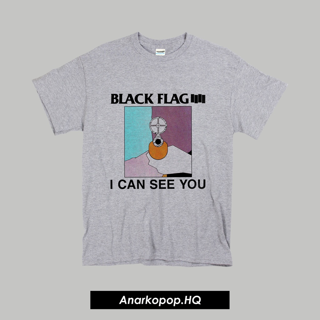 KAOS BAND / KAOS MUSIK / KAOS BAND BLACK FLAG GREY / KAOS PUNK