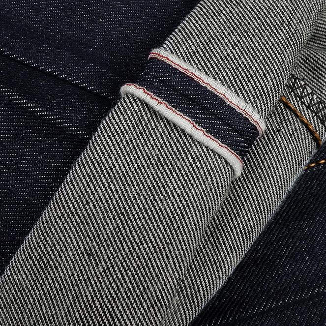 DENIM SELVEDGE 13 OZ BLUE BLACK / SLIM FIT / STRECH ‑ BLZ.10De22ᵞ