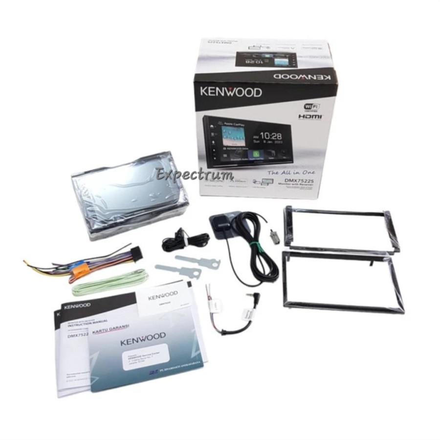 KENWOOD DMX-7522S Headunit Double Din Tape Audio DMX7522S Universal