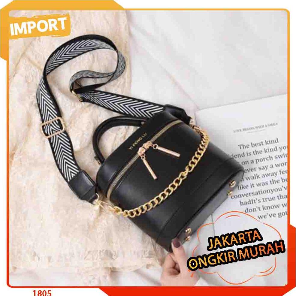 JAKARTA C 5037 / D 1805 / G 1664 TAS WANITA SELEMPANG JAKARTA FASHION BRANDED KEKINIAN IMPORT
