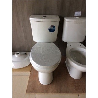 KLOSET TOILET DUDUK VOLK 662R SIPHONIC WHITE COMPLETE SET