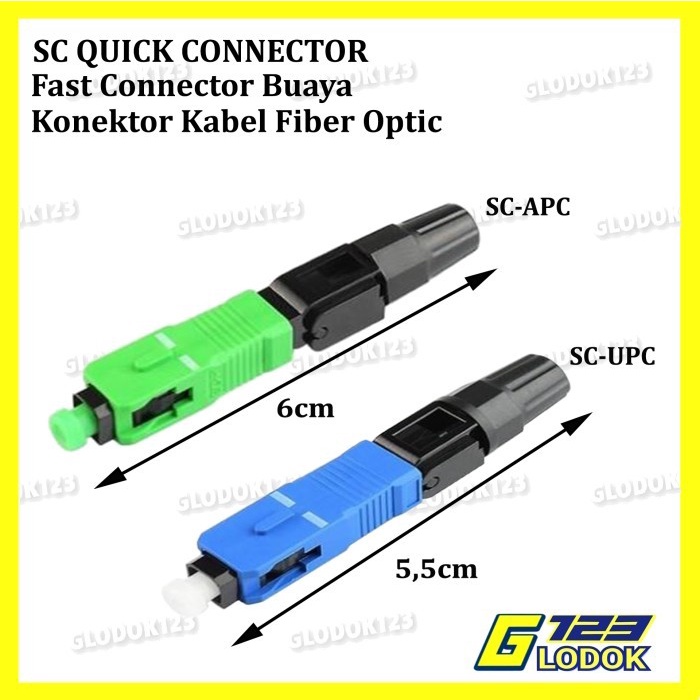 Fast Connector SC APC UPC Konektor Kabel Fiber Optic Optik FA11 FTTH