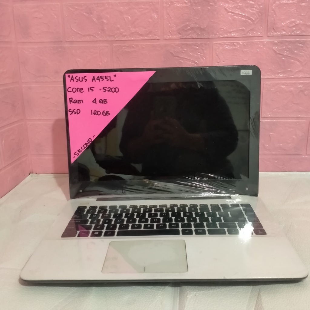 ASUS A455L CORE I5-5200 RAM 4 GB SSD 120 GB 14 INCH