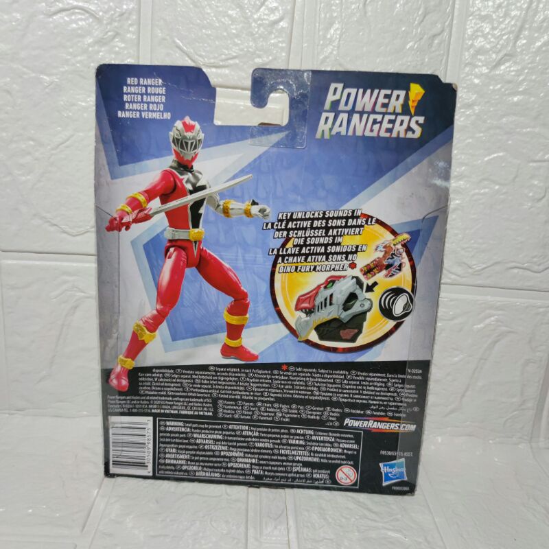 HASBRO Power Rangers Dino Fury Red Ranger