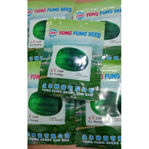 Benih Semangka Yong Fung Seed 1169 Yi Nong