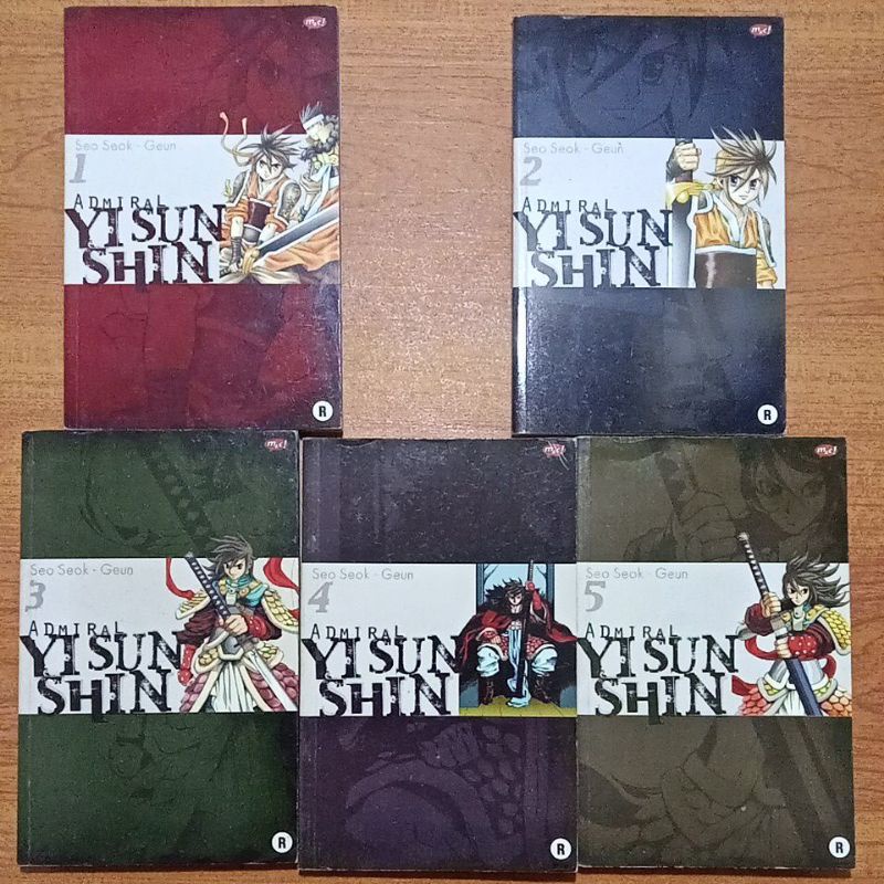 komik Korea Seo Seok Geun Admiral yisun shin