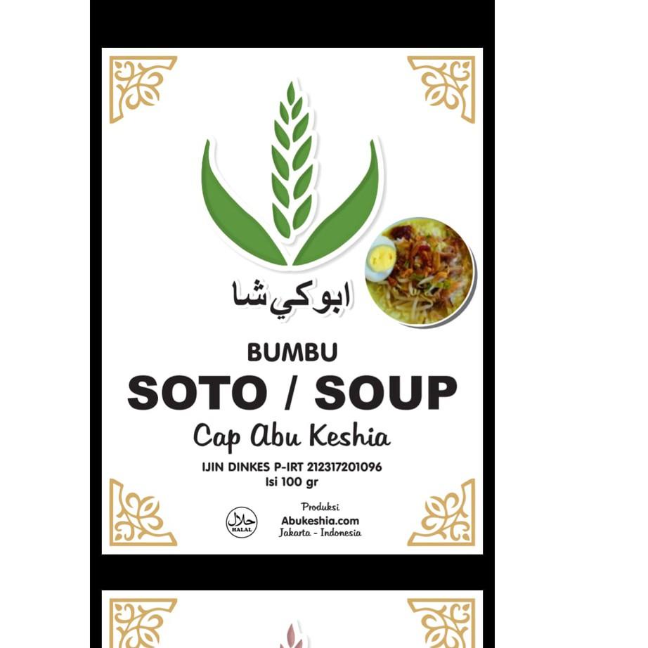 

SALE!!Bumbu Soup / Soto Super Cap Abu Keshia 100 gram yang bikin setiap masakan Istimewa|SQ1