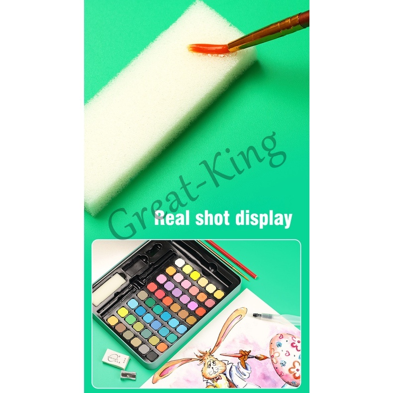 

HJK 36/48 Cat Air Watercolor Set - Set Alat Cat Air (Termasuk Kuas Dan Kertas Gambar)