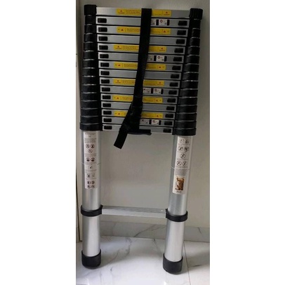 Tangga Lipat Aluminium Teleskopik 6.2M Single Telescopic Ladder 6.2 M