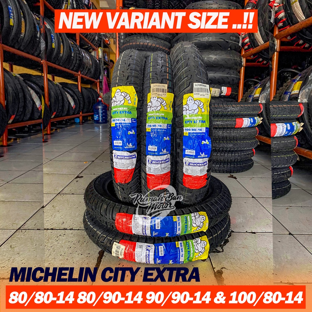 Michelin City Extra 80/80-14 80/90-14 90/90-14 100/80-14