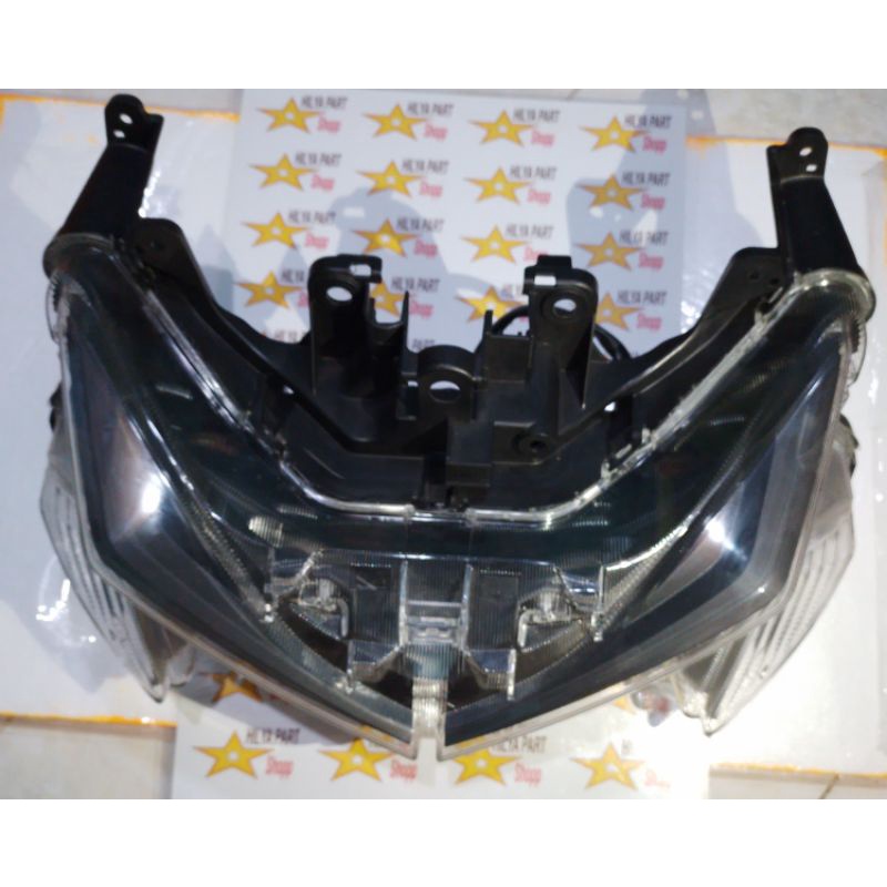 reflektor mika kaca lampu depan yamaha new aerox155 aerox 155 original