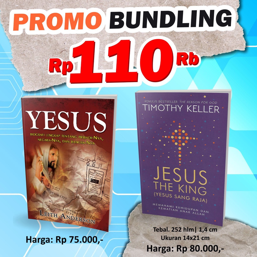 Paket Buku Yesus (Yesus dan Jesus The King)