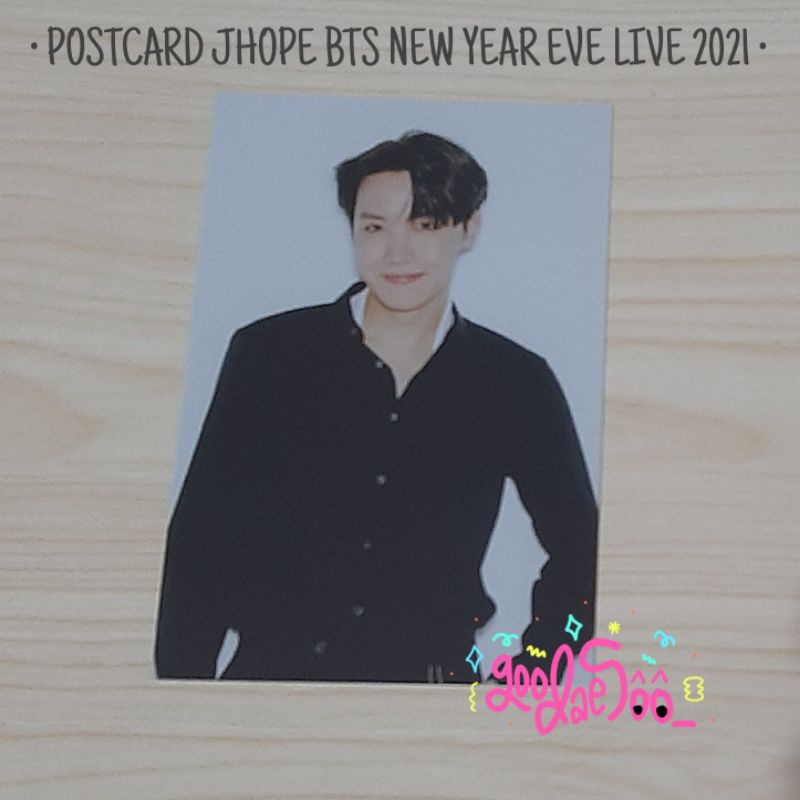 

[READY STOCK] POSTCARD NYEL NEW YEAR EVE LIVE BTS 2021 JHOPE