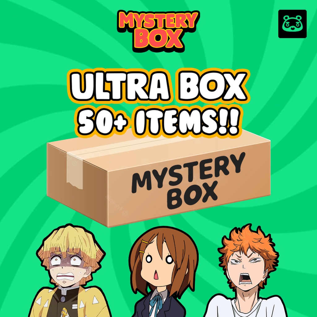 Mystery Box Anime ULTRA Termurah! 50 ITEMS GUARANTEED (Bakawears)