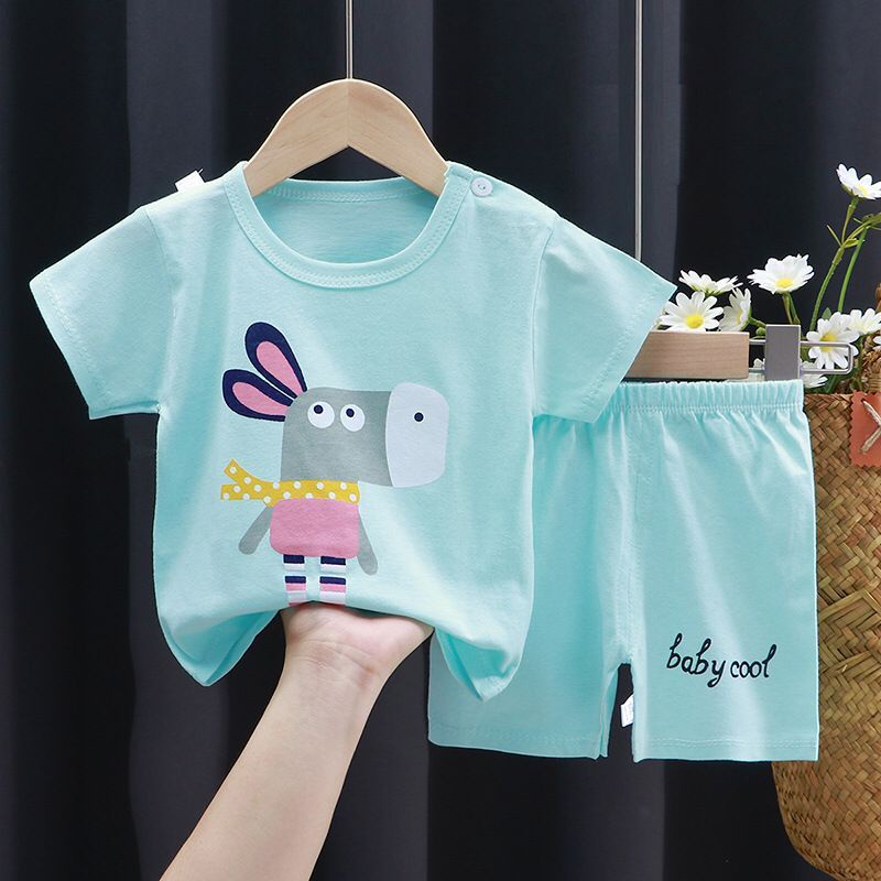 SHOEGALLERY TG1115 Baju Set Anak Karakter Lucu Piayama Import Anak