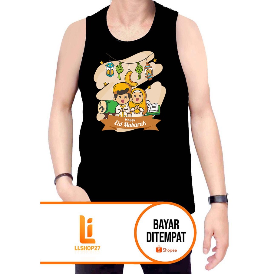 SINGLET PRIA (PEACE GAME) KAOS TANPA LENGAN / LEKBONG PRIA / KAOS DALAM PRIA / SINGLET PRIA DEWASA /