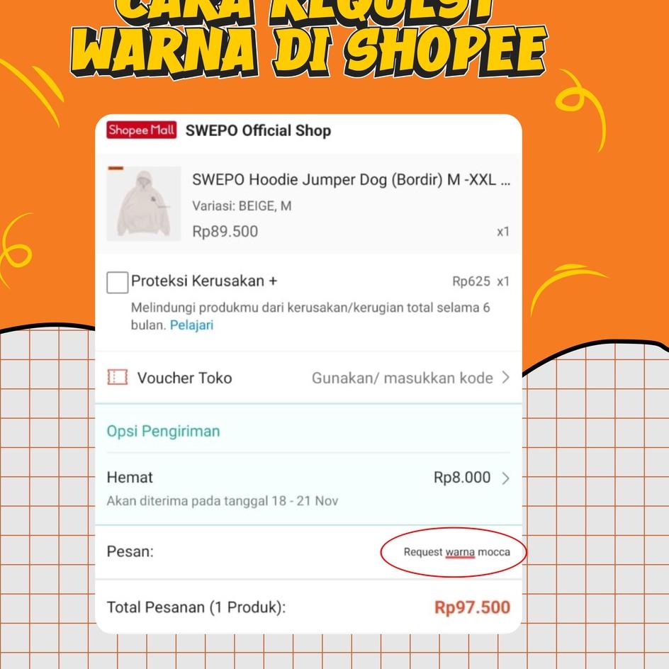 Langsung Order SWEPO x BTR — Hoodie Jumper Swepo Riddles 199X Size M-XXL