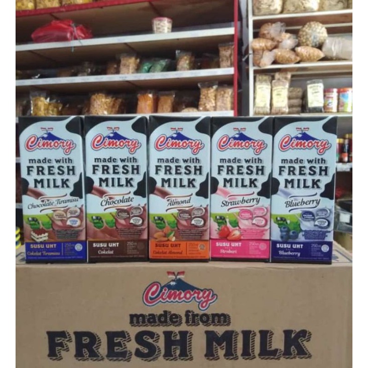 

susu Cimory 250ml rasa random