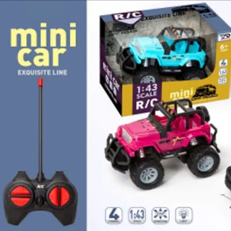 Jual Mini Car Mainan Mobil Remote Control Jeep Off Road / Rock Crawler