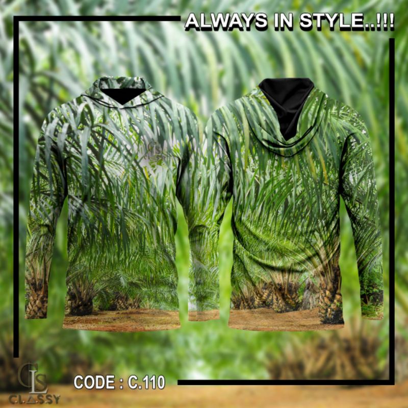 Baju Camo Berburu Motif Hutan Nusantara
