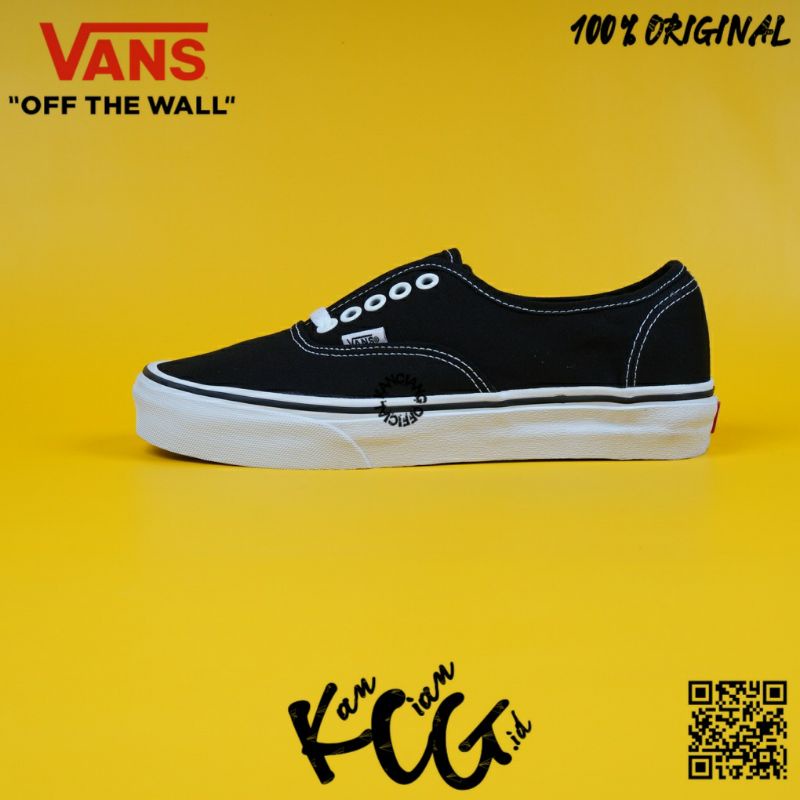 Vans Authentic Classic Black White Original 100% Bnib