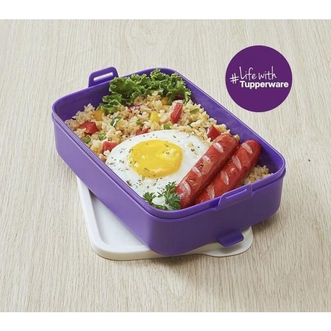 Tempat makan Tupperware lunch box 900 ml