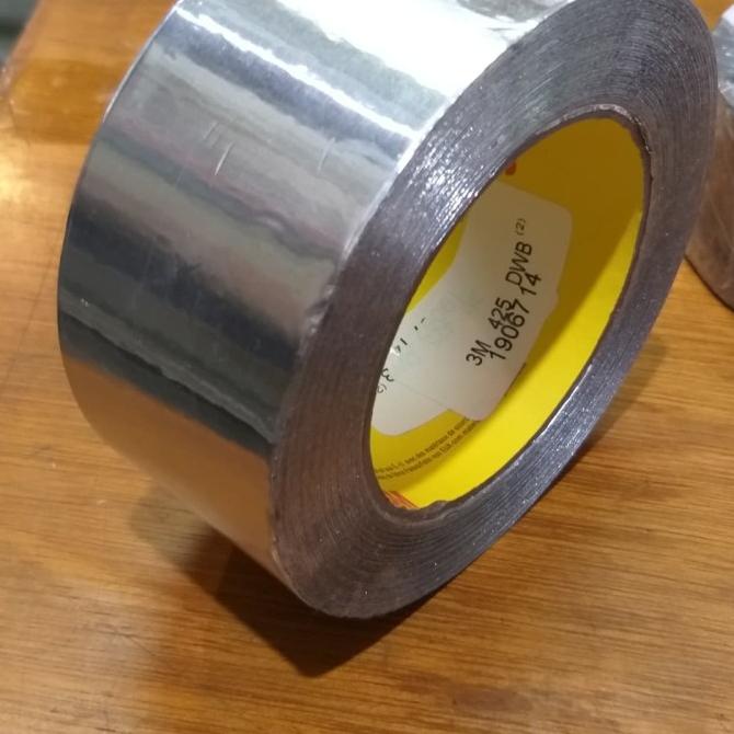 

3m stiker Aluminium 425 DWB 2" x 36 yard-original 3m alumunium