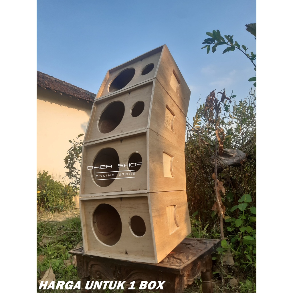 Box Speaker Line Array 5 Inch Single Tweeter