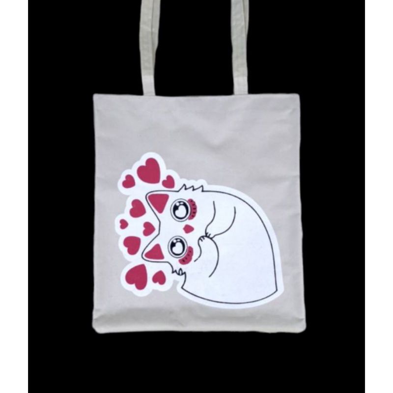 Arifirn Tas Tote Cat NK - Tote Bag Wanita dan Pria Murah