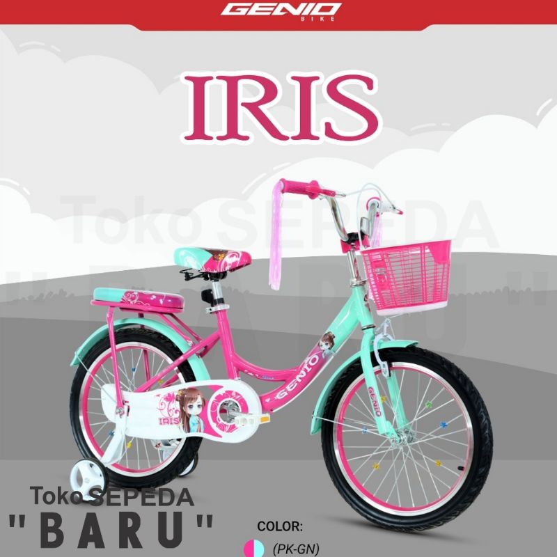 TB - Sepeda Mini Anak GENIO IRIS 12 16 18 Inch